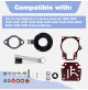 Carburetor Rebuild Kit FOR OMC JOHNSON EVINRUDE - Replacement for: 398729 - 396701 - 392061 - 9-37107 - 18-7222 - 18-7042 - 18 20 25 28 30 35 40 45 48 50 55 60 65 70 75 HP Outboard Motors (With Float) - 392061 - RCMA